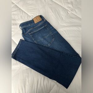 AE Men's Blue Jeans Dark Indigo Athletic Skinny size 36x32